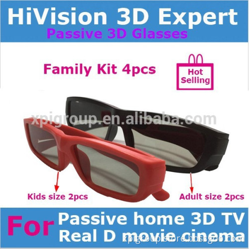 Passive Real D or MasterImage Circular polarized 3D glasses in Kids size